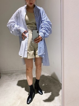 てらさんさん(レディース・157cm)の春コーディネート
