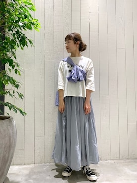 てらさんさん（レディース・157cm）の春コーディネート