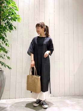 てらさんさん（レディース・157cm）の春コーディネート