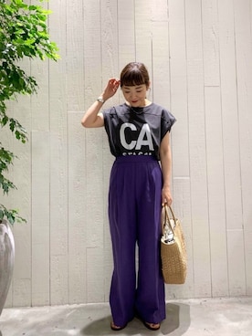 てらさんさん（レディース・157cm）の春コーディネート