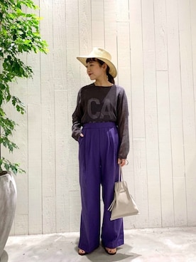 てらさんさん（レディース・157cm）の春コーディネート