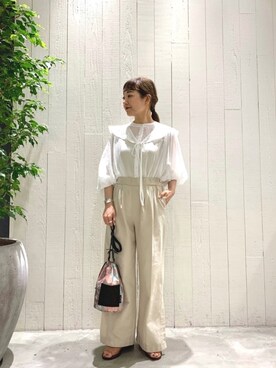 てらさんさん（レディース・157cm）の春コーディネート