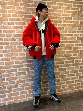 山田 統生さん（メンズ・182cm）の冬コーディネート