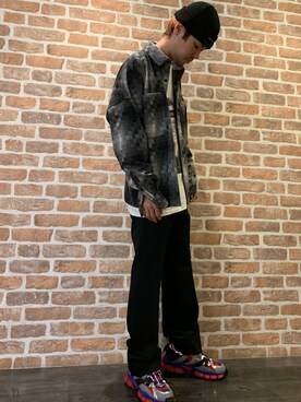 山田 統生さん(メンズ・182cm)の秋コーディネート
