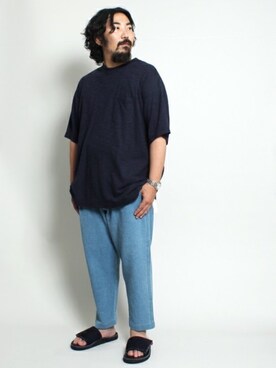 中井　皓次さん（メンズ・166cm）の夏コーディネート