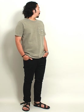 中井　皓次さん（メンズ・166cm）の夏コーディネート