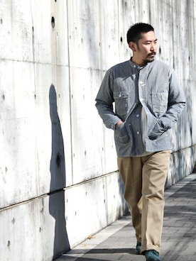 中井　皓次さん（メンズ・166cm）の冬コーディネート