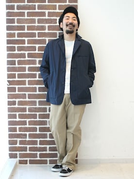 中井　皓次さん（メンズ・166cm）の冬コーディネート