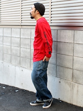 中井　皓次さん（メンズ・166cm）の冬コーディネート