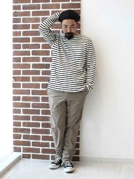 中井 皓次さん(メンズ・166cm)の冬コーディネート