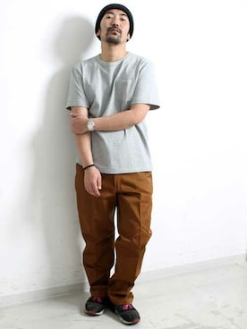 中井　皓次さん（メンズ・166cm）の春コーディネート