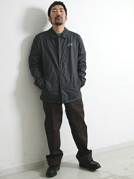 「Denime（ドゥニーム）のアイテム」を使った、中井　皓次さん（メンズ・166cm）の春コーディネート