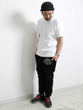 「ジョガーパンツ」｜中井　皓次さん（メンズ・166cm）の春コーディネート