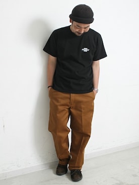 「Denime（ドゥニーム）のアイテム」を使った、中井　皓次さん（メンズ・166cm）の春コーディネート