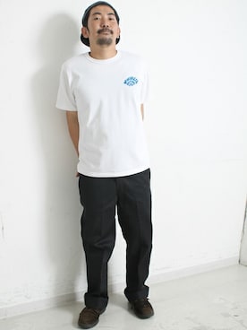 「Denime（ドゥニーム）のアイテム」を使った、中井　皓次さん（メンズ・166cm）の春コーディネート