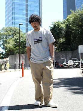 「Denime（ドゥニーム）のアイテム」を使った、中井　皓次さん（メンズ・166cm）の秋コーディネート