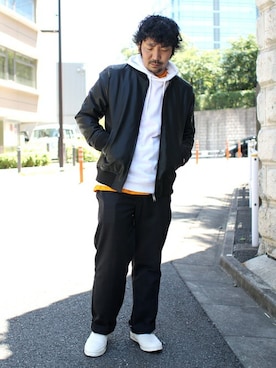 中井　皓次さんの「【Denime×A-1 CLOTHING×STADIUM×DICKIES】 874 LIMITED MODEL」を使ったコーディネート