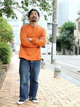 「Denime」｜中井　皓次さん（メンズ・166cm）の秋コーディネート
