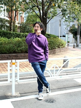 中井　皓次さん（メンズ・166cm）の冬コーディネート