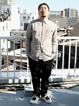 「DEPACTUS（ディパクタス）のアイテム」を使った、中井　皓次さん（メンズ・166cm）の冬コーディネート