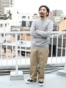 中井　皓次さん（メンズ・166cm）の冬コーディネート