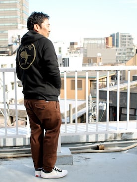 「DEPACTUS（ディパクタス）のアイテム」を使った、中井　皓次さん（メンズ・166cm）の冬コーディネート