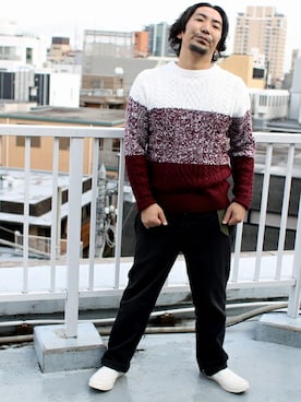 中井 皓次さん(メンズ・166cm)の冬コーディネート