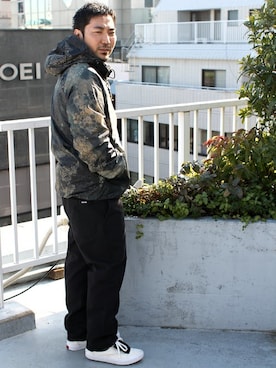 「DEPACTUS（ディパクタス）のアイテム」を使った、中井　皓次さん（メンズ・166cm）の冬コーディネート