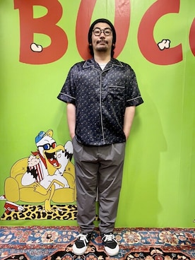 「BUCCA 44（ブッカフォーティーフォー）のアイテム」を使った、中井　皓次さん（メンズ・166cm）の春コーディネート
