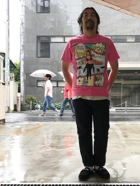 「BUCCA 44（ブッカフォーティーフォー）のアイテム」を使った、中井　皓次さん（メンズ・166cm）の夏コーディネート