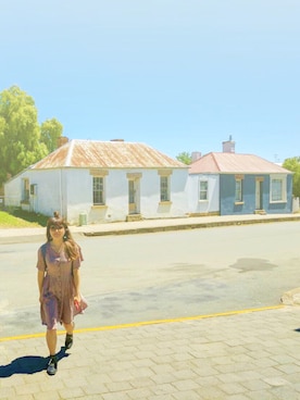 「Linetta（リネッタ）のアイテム」を使った、Ena さん（レディース・155cm）の冬コーディネート