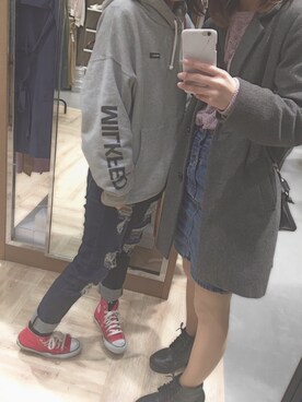 Yumaさん（レディース・154cm）の冬コーディネート