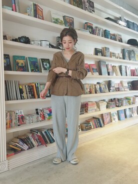 MAYA SAKAIさん（レディース・162cm）の春コーディネート