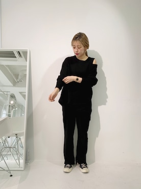 「Daniel Wellington（ダニエルウェリントン）のアイテム（アナログ腕時計）」を使った、MAYA SAKAIさん（レディース・162cm）の冬コーディネート