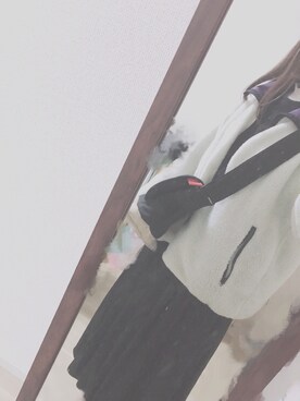 「SpRay（スプレイ）のアイテム（ブルゾン）」を使った、natsume.さん（レディース・154cm）の冬コーディネート
