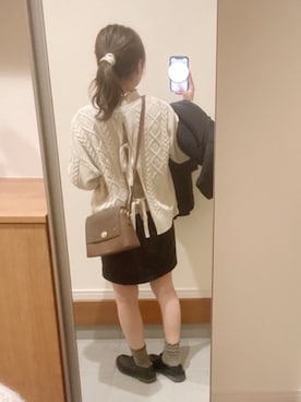 natsume.さん（レディース・154cm）の冬コーディネート