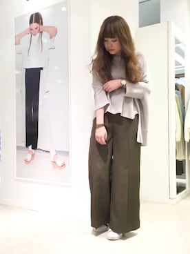 OSMOSIS天王寺ミオ店さん（レディース・167cm）の春コーディネート