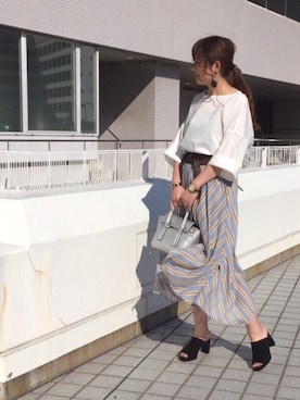 OSMOSIS天王寺ミオ店さん（レディース・167cm）の春コーディネート