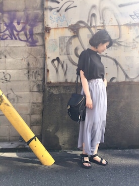 OSMOSIS天王寺ミオ店さん（レディース・163cm）の夏コーディネート