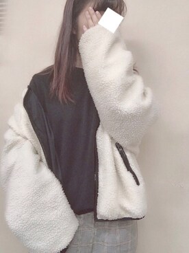 「平成最後のWEARISTAセンバツ」｜「アイテム（ブルゾン）」を使った、nao !さん（レディース・150cm）の冬コーディネート