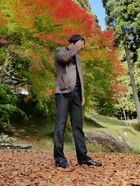 Uniqlo ユニクロ のアイテムを使った お宮参り のメンズ人気ファッションコーディネート Wear