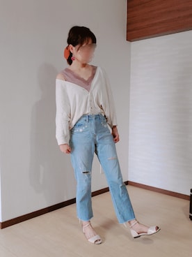 「salus（サルース）のアイテム」を使った、ᴍoɴᴀさん（レディース・156cm）の夏コーディネート