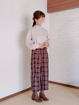 ᴍoɴᴀさん（レディース・156cm）の秋コーディネート