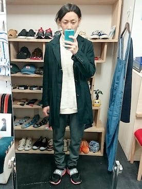 「masterkey（マスターキー）のアイテム」を使った、yusuke さん（メンズ・170cm）の冬コーディネート