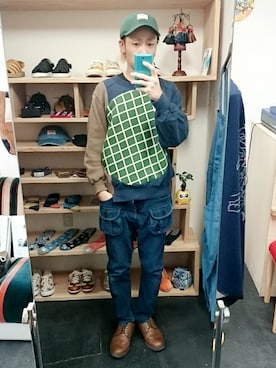 「NATAL DESIGN（ネイタルデザイン）のアイテム」を使った、yusuke さん（メンズ・170cm）の冬コーディネート