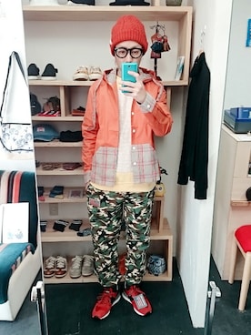 「STORES.jp（ストアーズドットジェーピー）のアイテム」を使った、yusuke さん（メンズ・170cm）の冬コーディネート