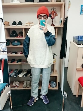 「LAMOND.（ラモンド）のアイテム」を使った、yusuke さん（メンズ・170cm）の冬コーディネート