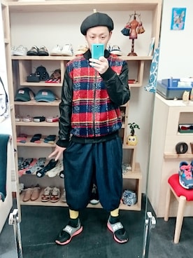 「STORES.jp（ストアーズドットジェーピー）のアイテム」を使った、yusuke さん（メンズ・170cm）の冬コーディネート