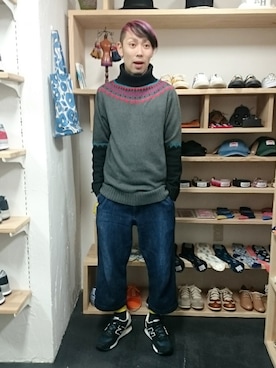 「masterkey（マスターキー）のアイテム」を使った、yusuke さん（メンズ・170cm）の冬コーディネート