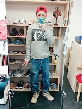 「miraco（ミラコ）のアイテム」を使った、yusuke さん（メンズ・170cm）の冬コーディネート